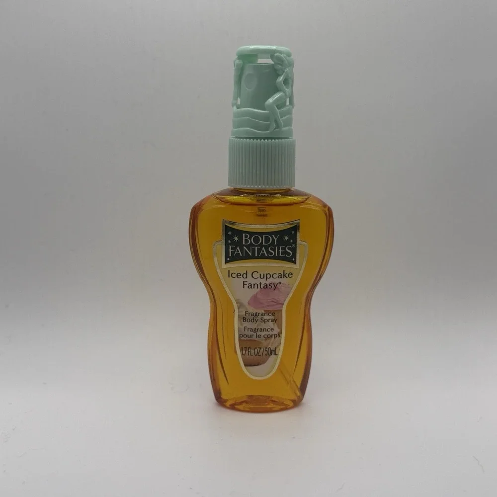 Iced Cupcake Fantasy 8oz Body Fantasies Fragrance Parfums de Coeur #RARE‎